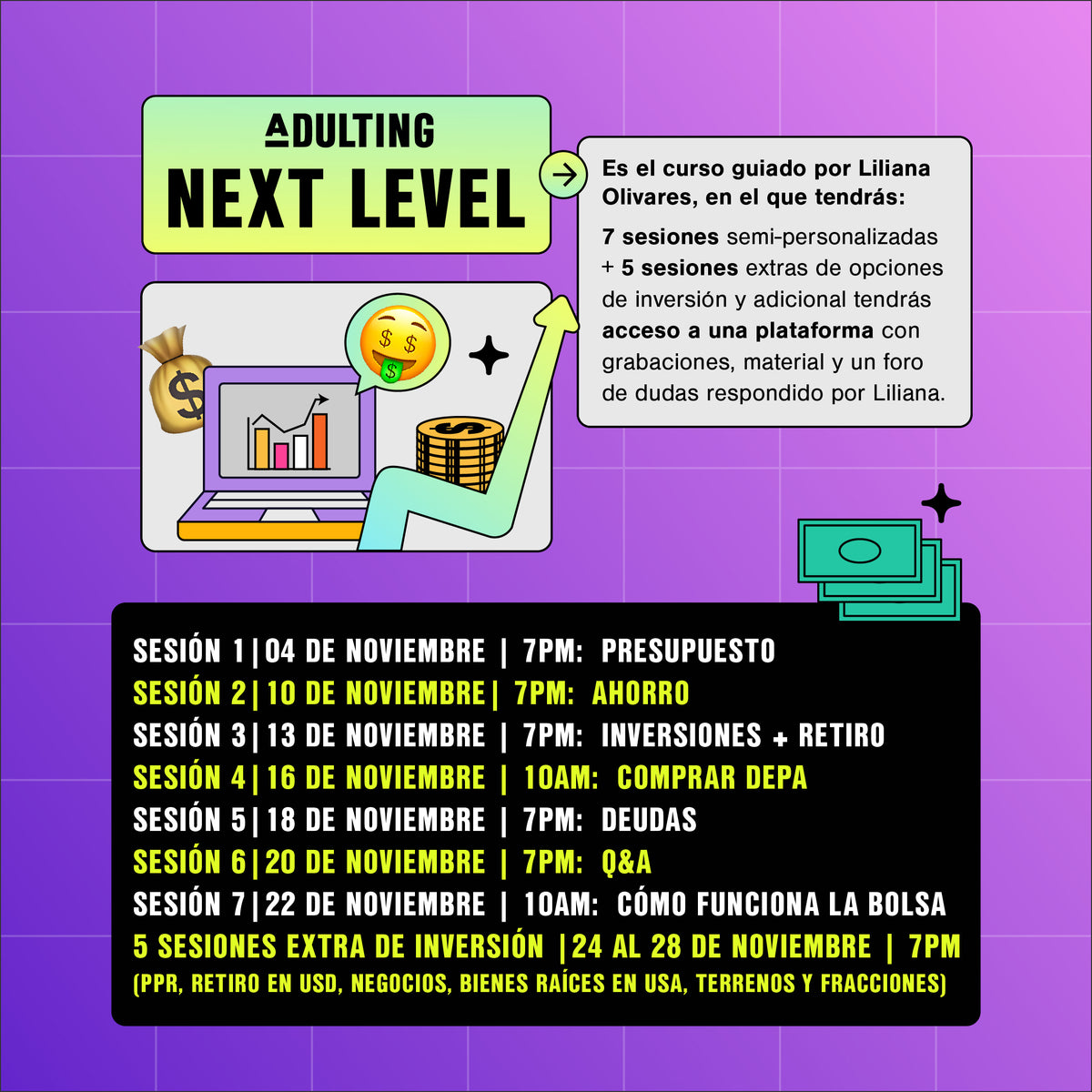 ADULTING NEXT LEVEL